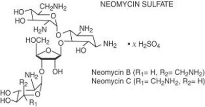 Image Of Neomycin Sulfate Chemical Structure (Chemical Structure 03)